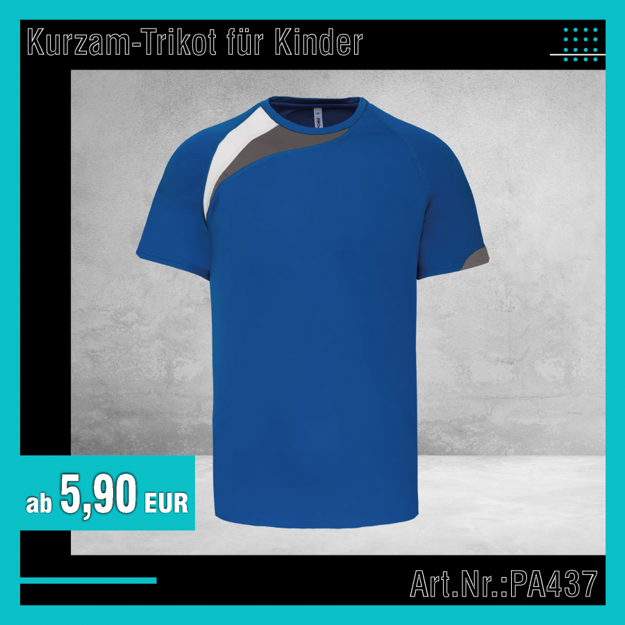 Kurzam-Trikot für Kinder